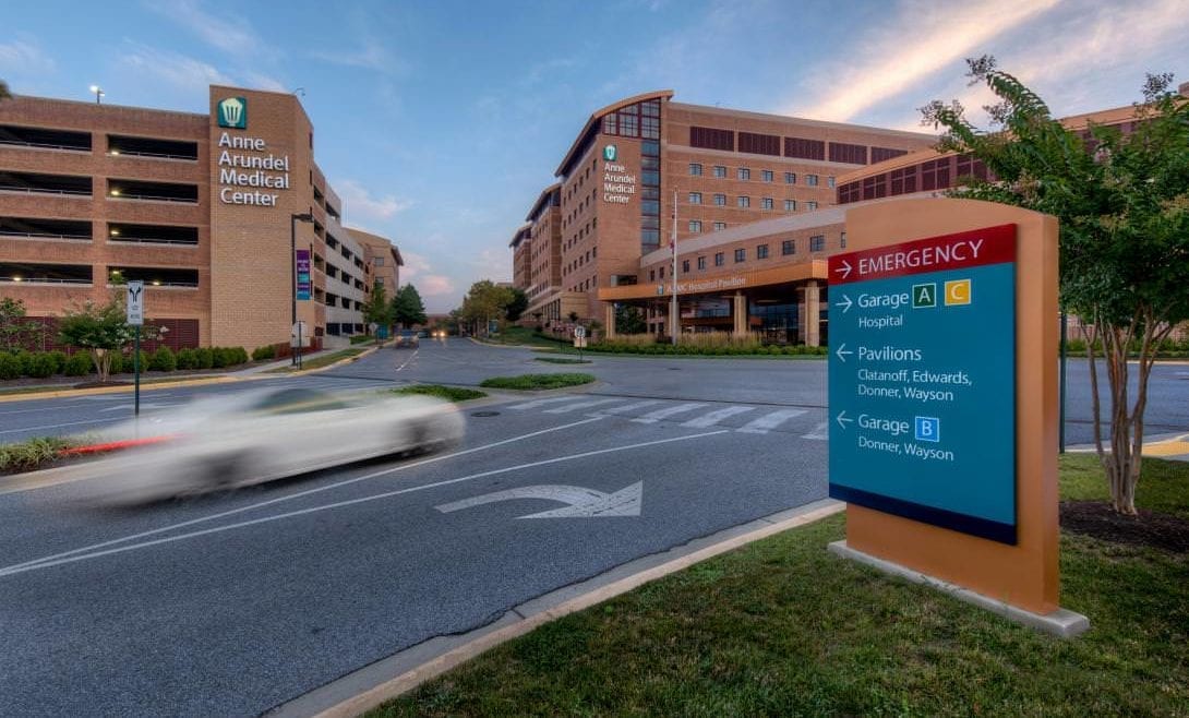 anne arundel health system traffic impact study parking analysis signing pavement marking design