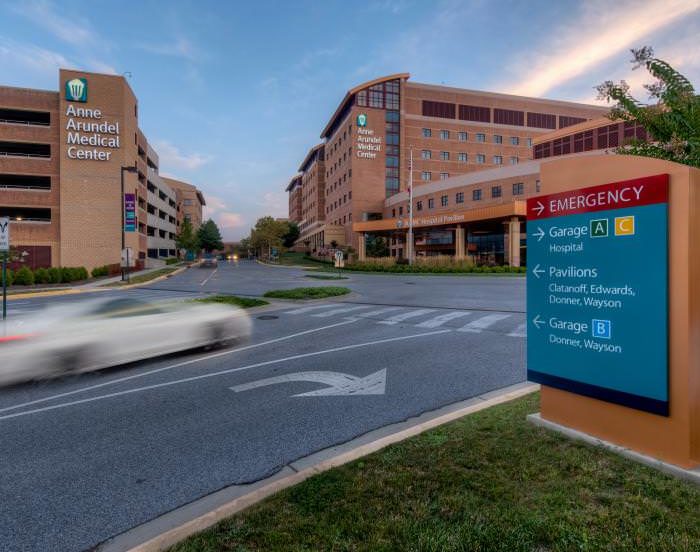 anne arundel health system traffic impact study parking analysis signing pavement marking design