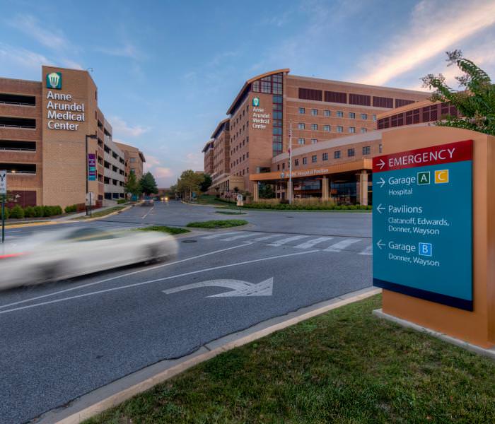 anne arundel health system traffic impact study parking analysis signing pavement marking design