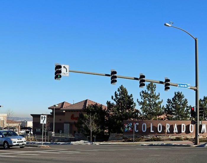 Colorado Mills traffic study road design parking design