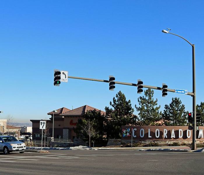 Colorado Mills traffic study road design parking design