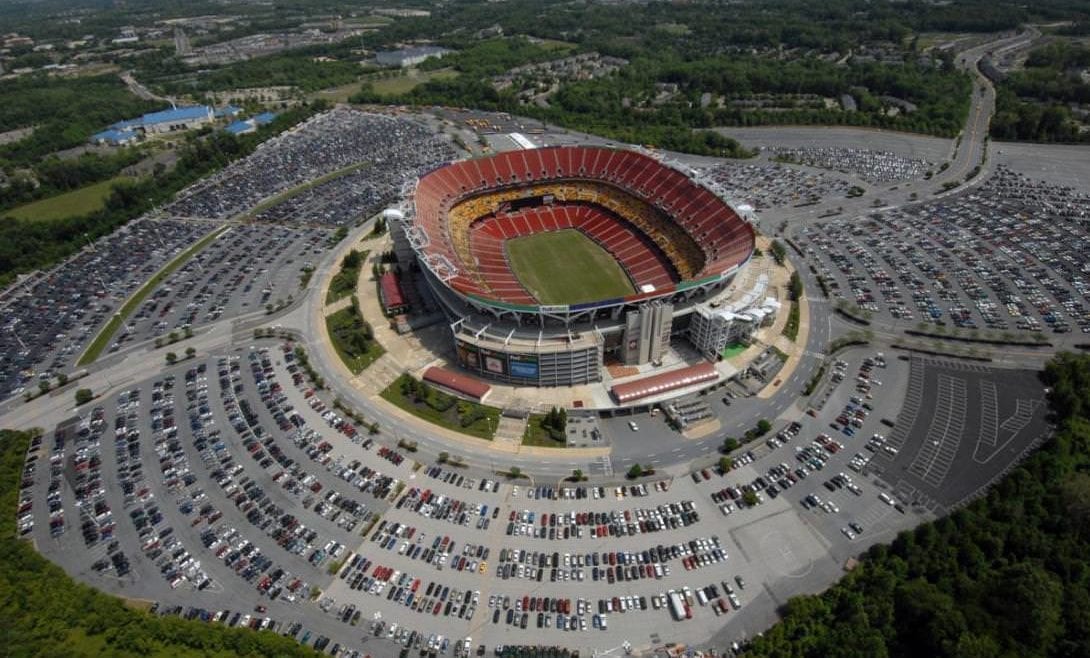 Fedex Field stadium traffic impact study parking analysis signal design