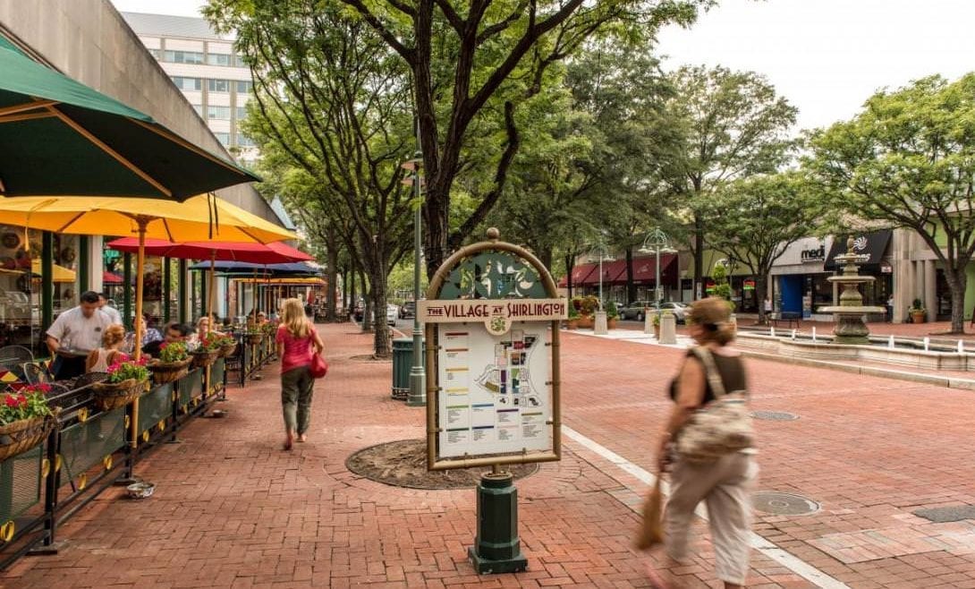 village at shirlington traffic planning project