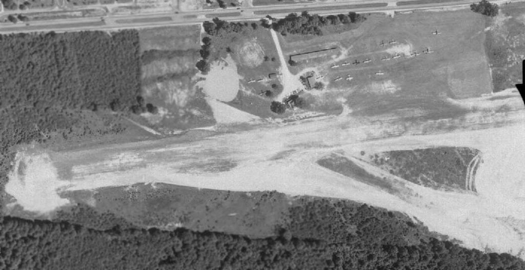 Falls Church Airpark USGS aerial photo 1951