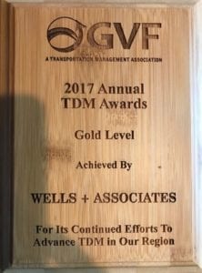 wells + associates TDM award from GVF 2017