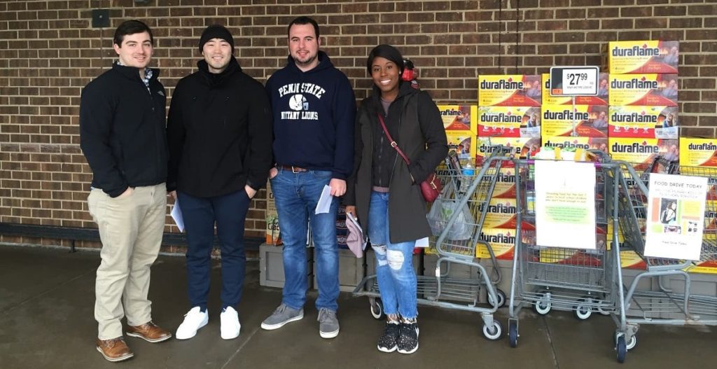 wells + associates food collection drive