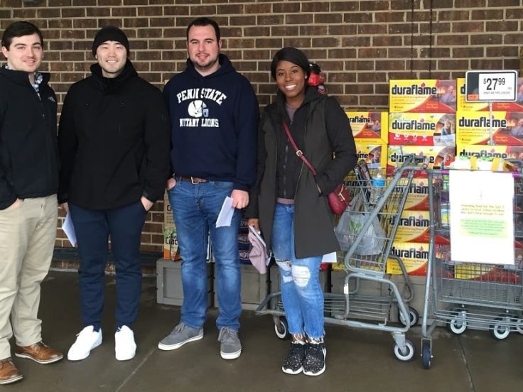 wells + associates food collection drive