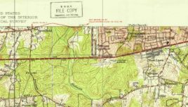 Falls Church Airpark map 1951