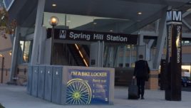 bicycle facility spring hill metro station tysons virginia