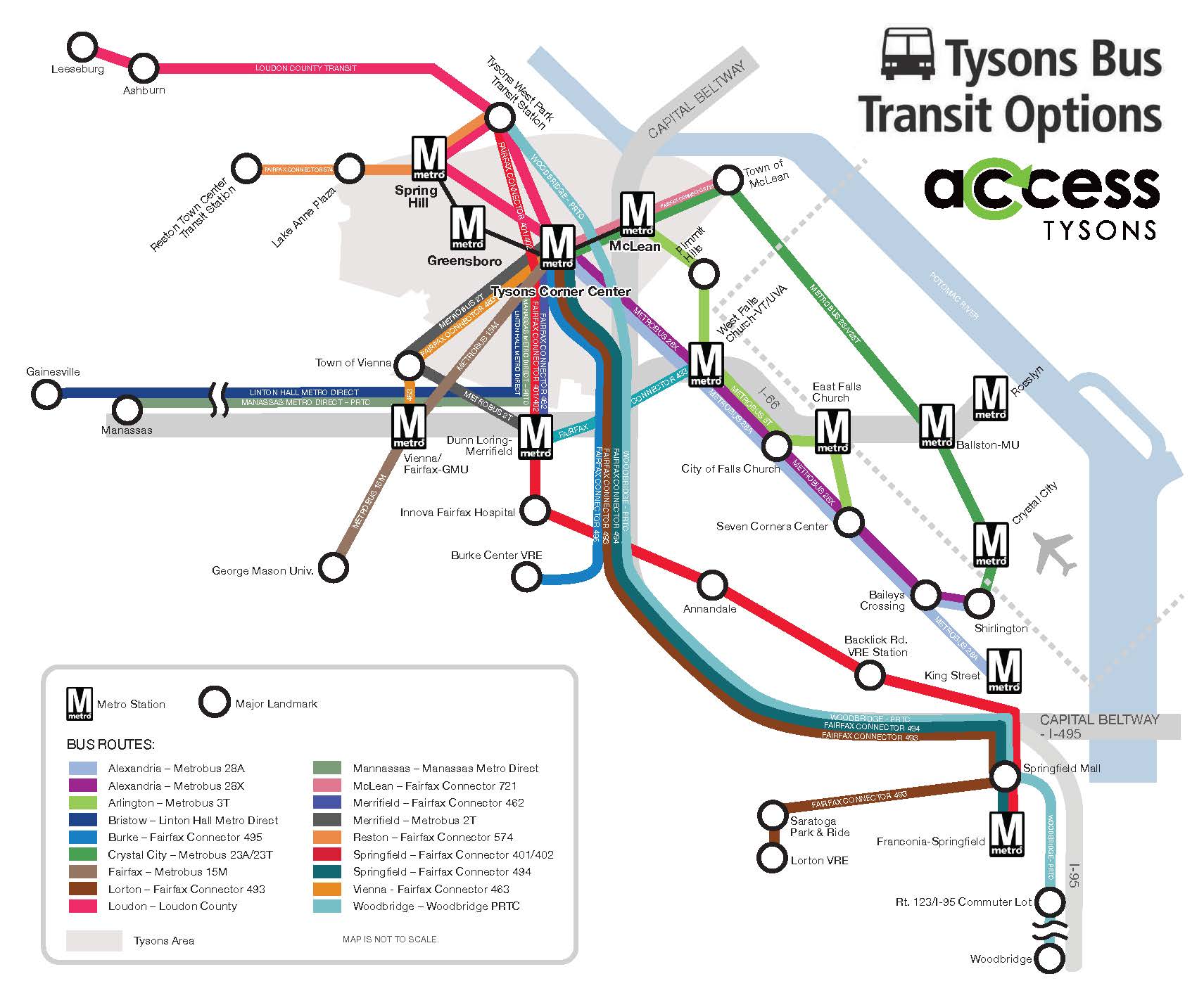 Tysons Galleria Directory & Map