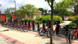 Mosaic District Capital Bikeshare Fairfax County Virginia