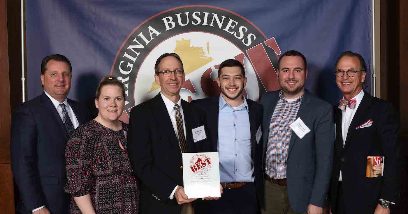 Wells + Associates Best Places to Work Award 2020