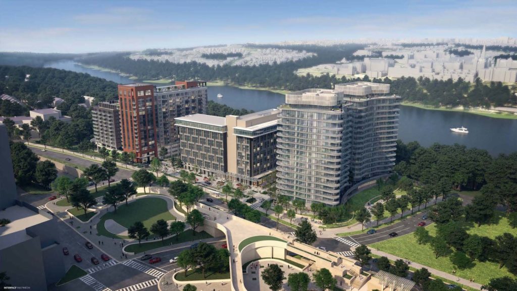 key bridge marriott rosslyn overview - wells + associates transportation project