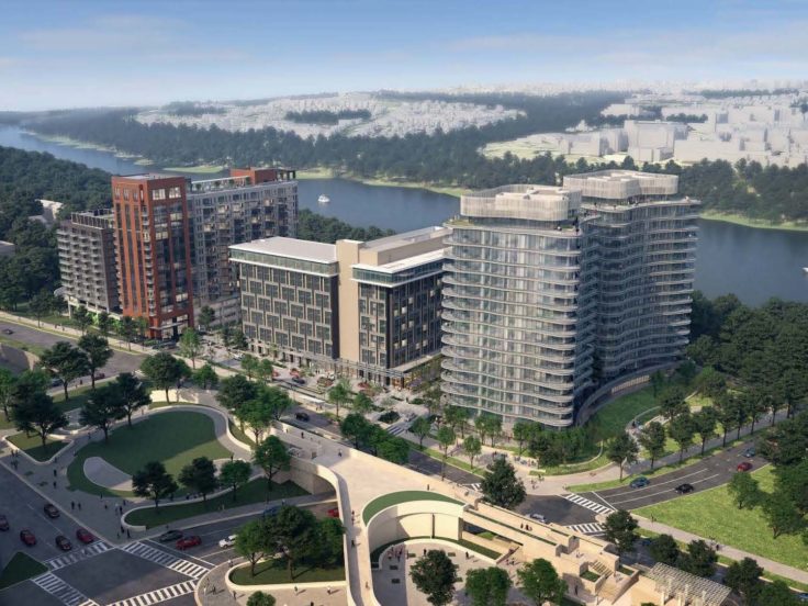 key bridge marriott rosslyn overview - wells + associates transportation project