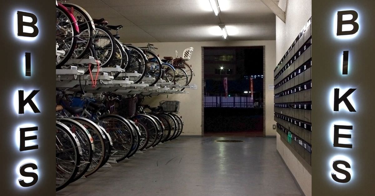 bike room storage image for wells + associates blog