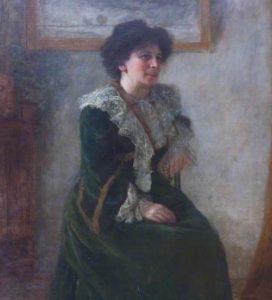 painting of Hertha Ayrton