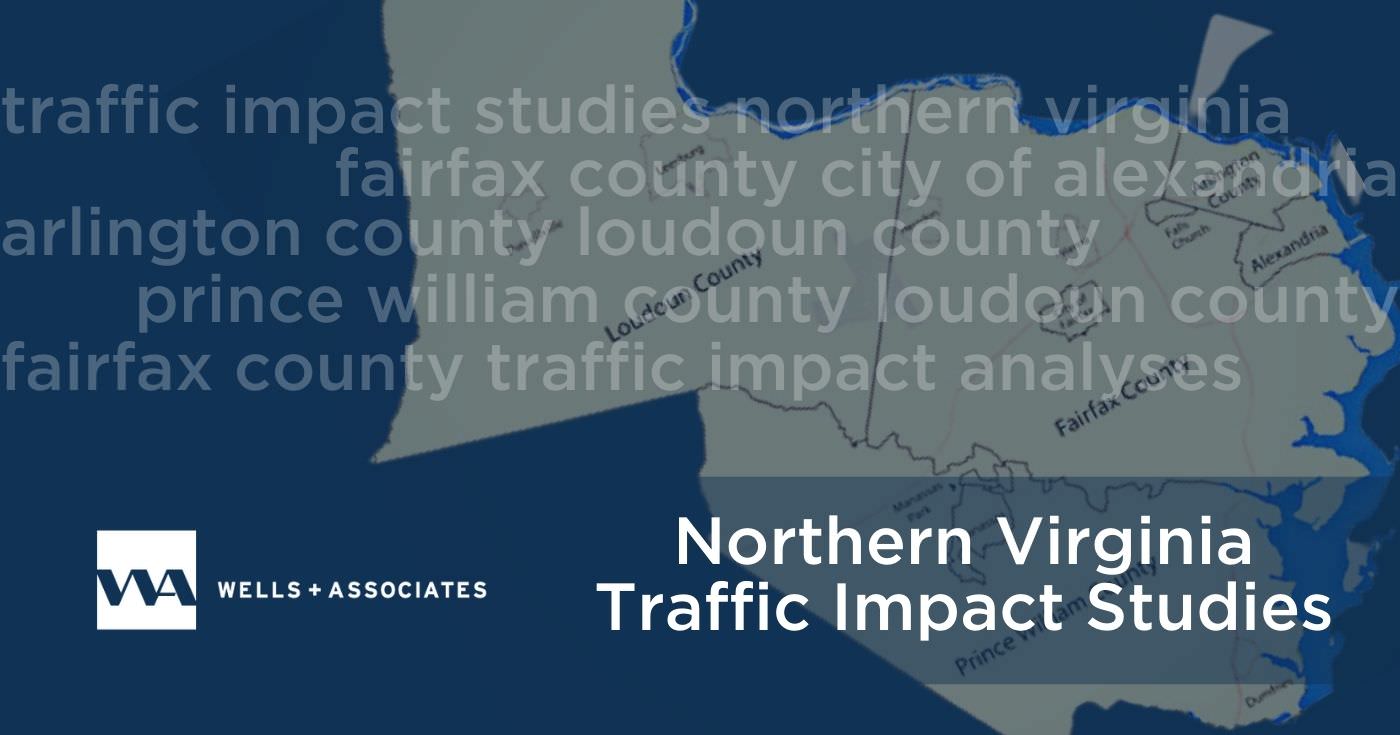 graphic showing northern virginia counties for traffic impact study article