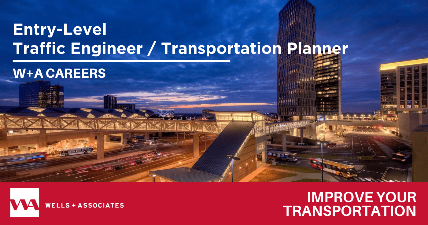 EntryLevel Traffic Engineer / Transportation Planner Charlotte, NC