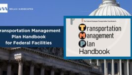 graphic showing the US Capitol building for webpage about the Transportation Management Plan (TMP) Handbook for Federal Facilities