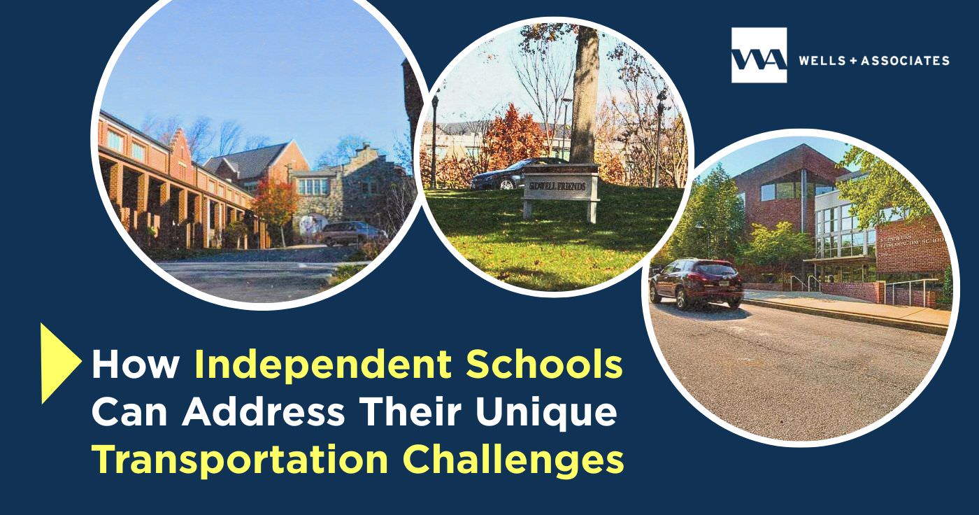image featuring independent schools in Washington DC for article on transportation engineering and planning for schools