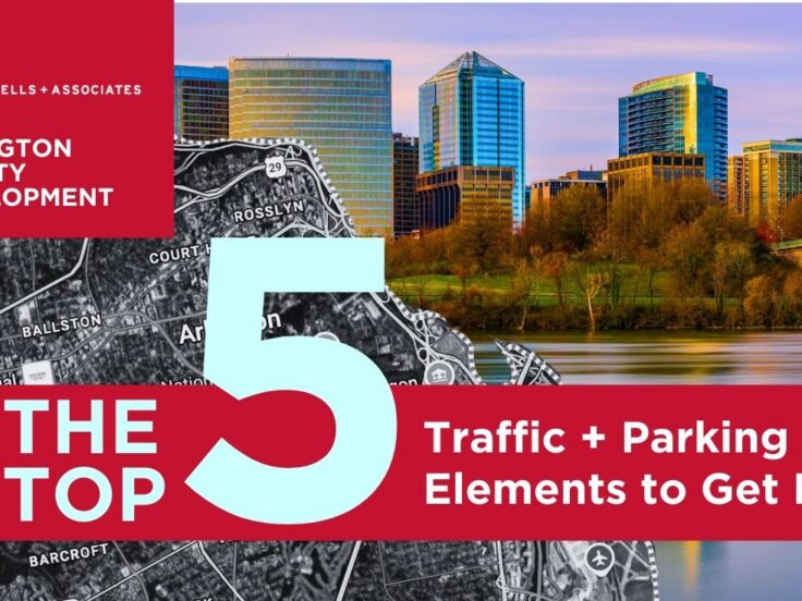 image of Rosslyn VA for article titled "The Top 5 Traffic + Parking Study Elements That Can Get Your Development in Arlington Across the Finish Line"