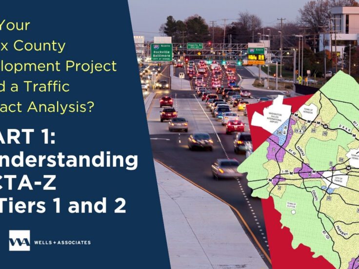 image including traffic in tysons for Fairfax County traffic impact analysis article